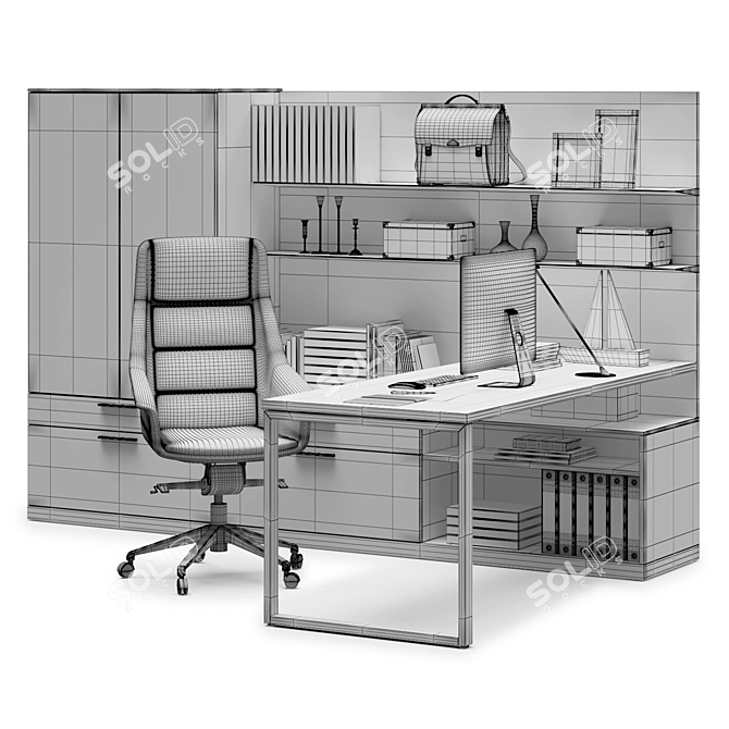 Canvas Private Office by Herman Miller 3D model image 3