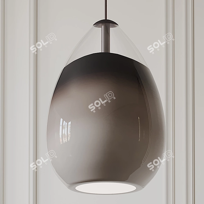 Sleek Alina Pendant by Tech Lighting 3D model image 2