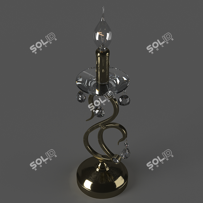 Modern Eurosvet Ernin Table Lamp 3D model image 2