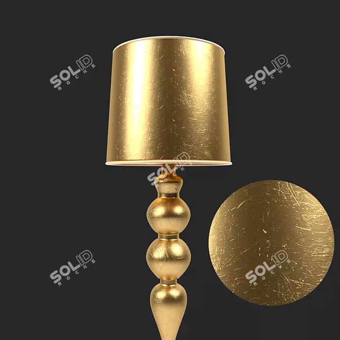 Modish Mesh Lampshade 3D model image 2