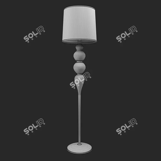 Modish Mesh Lampshade 3D model image 3