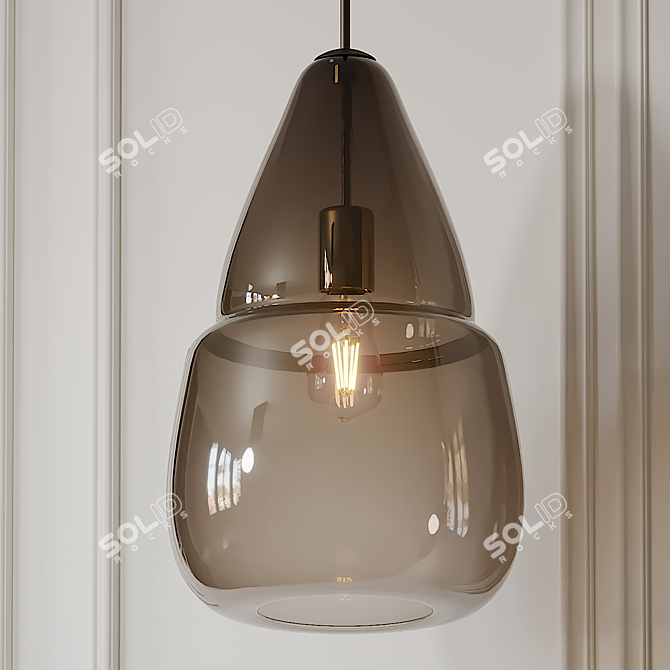 Sophisticated Capsian Grande Pendant 3D model image 2