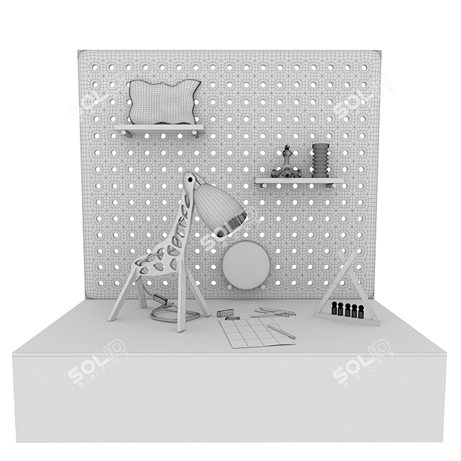 Elegant Decor Set 3D model image 2