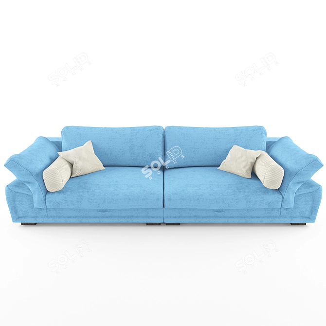 Majestic Mozart Sofa: Timeless Elegance 3D model image 1