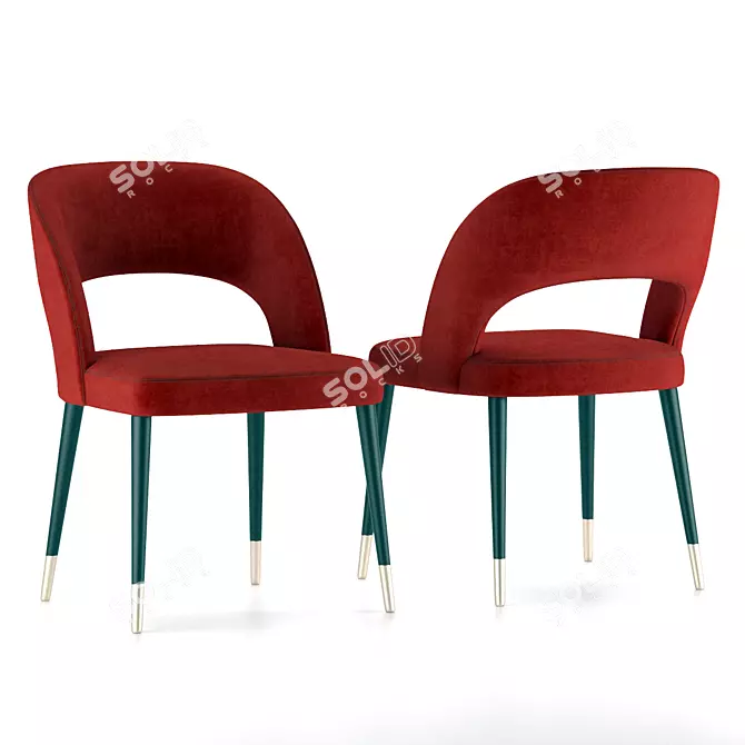 Niff Chair: Modern Design, Premium Quality 3D model image 2
