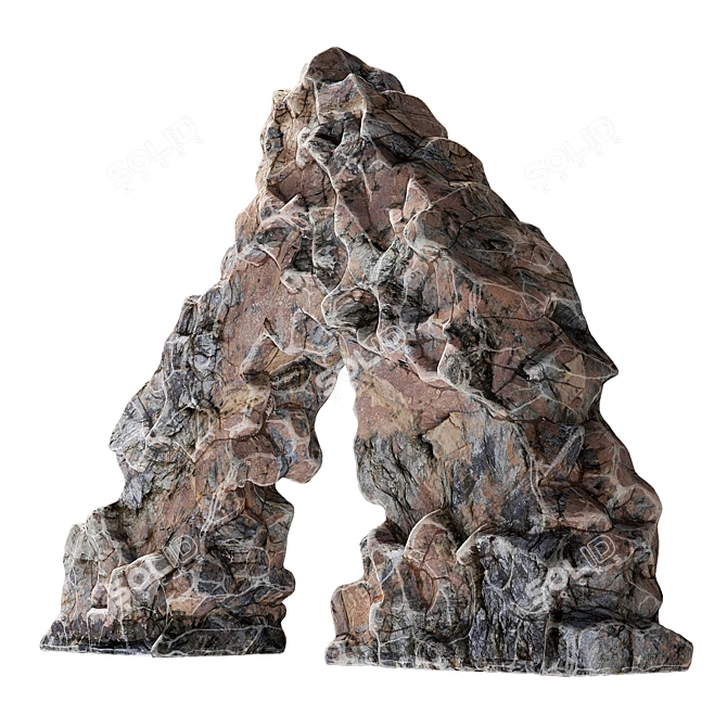 Majestic Rock Sea Arch 3D model image 2