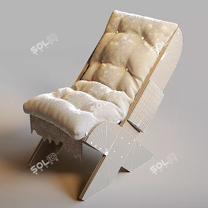 Adjustable Chester Chair 3D model image 2