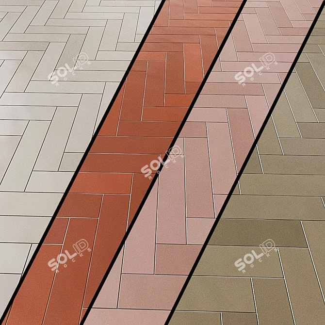 EQUIPE STROMBOLI Porcelain Tile 3D model image 2