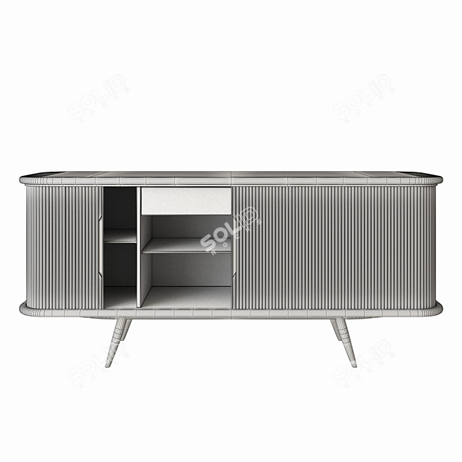 Amalia Sideboard: Elegant and Functional 3D model image 3