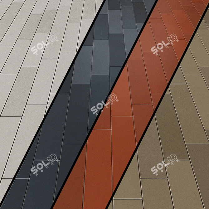 EQUIPE STROMBOLI: Elegant Ceramic Tiles 3D model image 2