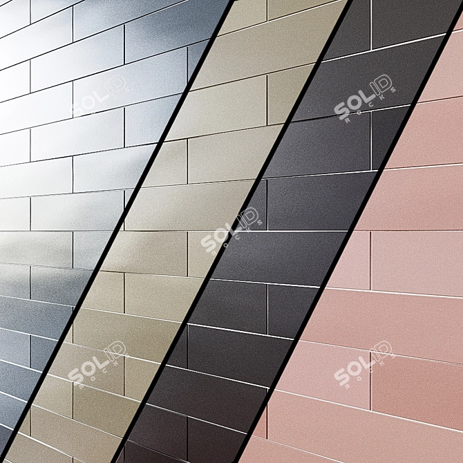 EQUIPE STROMBOLI Ceramic Tiles - Elegant and Versatile 3D model image 1