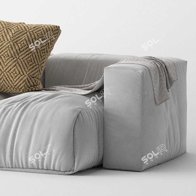 Modular Sofa by Bonaldo 3D model image 2