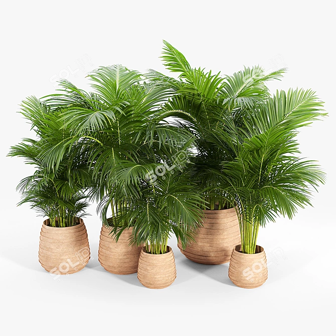 Tula Planter: Stylish and Versatile 3D model image 2