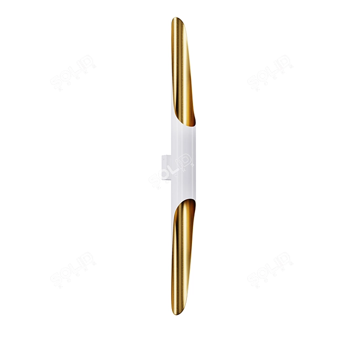 Modern Aluminum Sconce | Pikartlights 3D model image 1