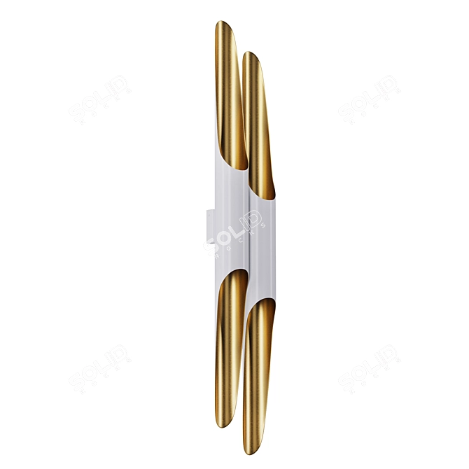 Modern Aluminum Sconce | Pikartlights 3D model image 2