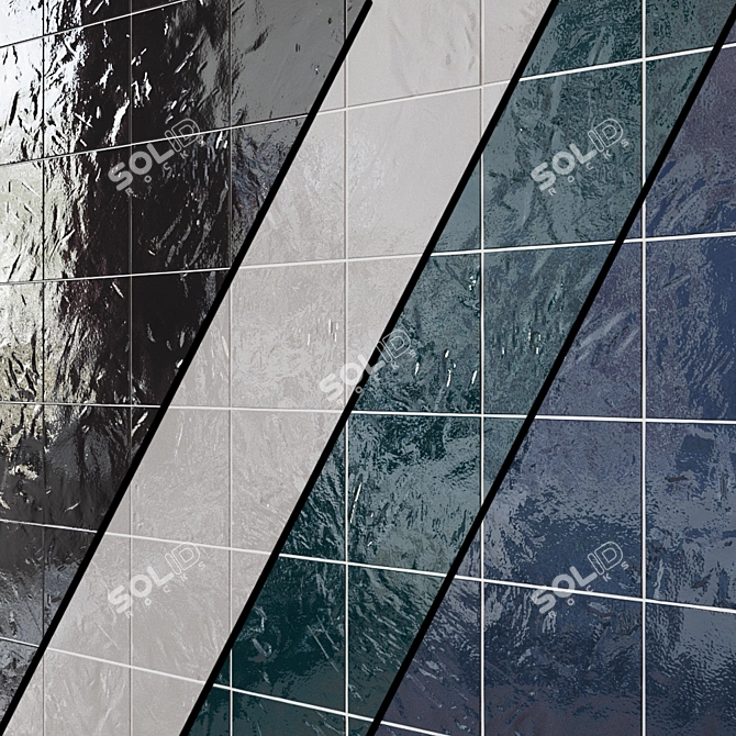 EQUIPE La Riviera Collection: Ceramic Wall Tiles 3D model image 2