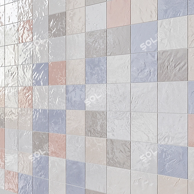 EQUIPE LA RIVIERA Melange Wall Tile 3D model image 1