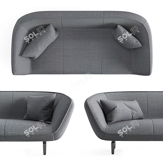 Modern Benedict Sofa RoveConcepts 3D model image 2