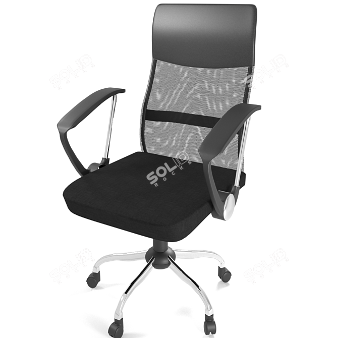 ErgoMesh Office Chair 3D model image 1