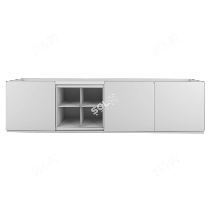 Contemporary TV Stand Pica by Bontempi Casa 3D model image 3