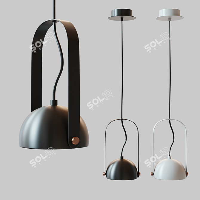 Hygge Pendant Lamp: Maytoni MOD047PL 3D model image 1