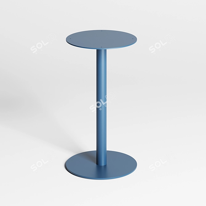 Delo Design Super Circle Pedestal 3D model image 1