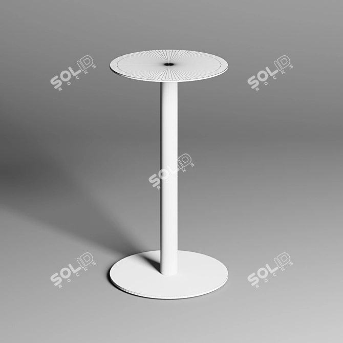 Delo Design Super Circle Pedestal 3D model image 2