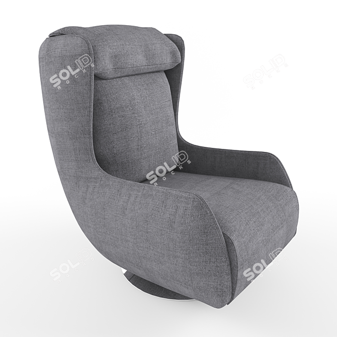 Zefir Armchair: Modern Design, Comfortable 3D model image 2