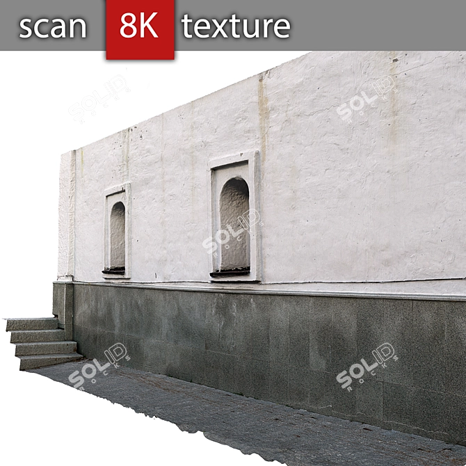 Architectural Facade 3D Model 3D model image 2