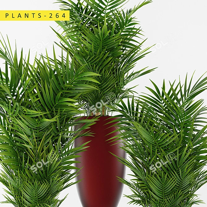 Lush Greenery Bundle - 264 Realistic Plant Models 3D model image 3