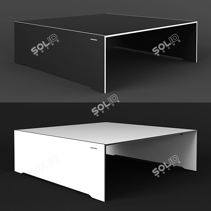 Conmoto Riva Lounge Coffee Table 3D model image 1