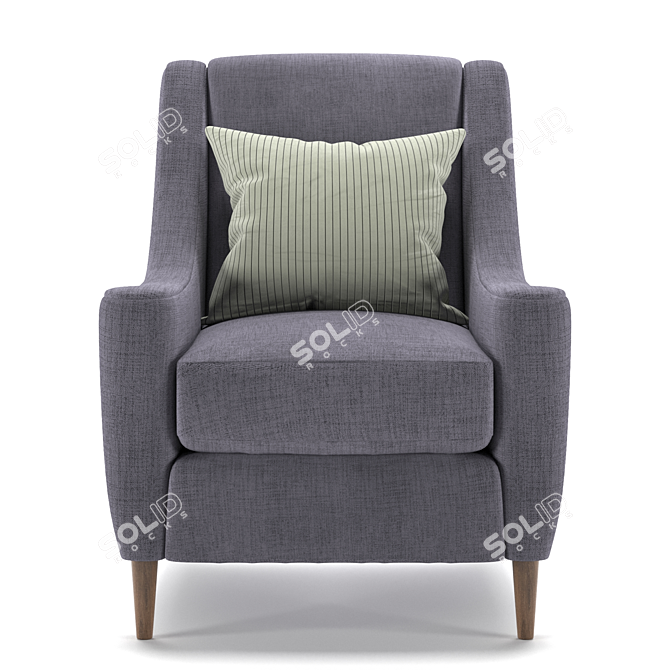 Elevate Your Space: Century Potter Chair 3D model image 2