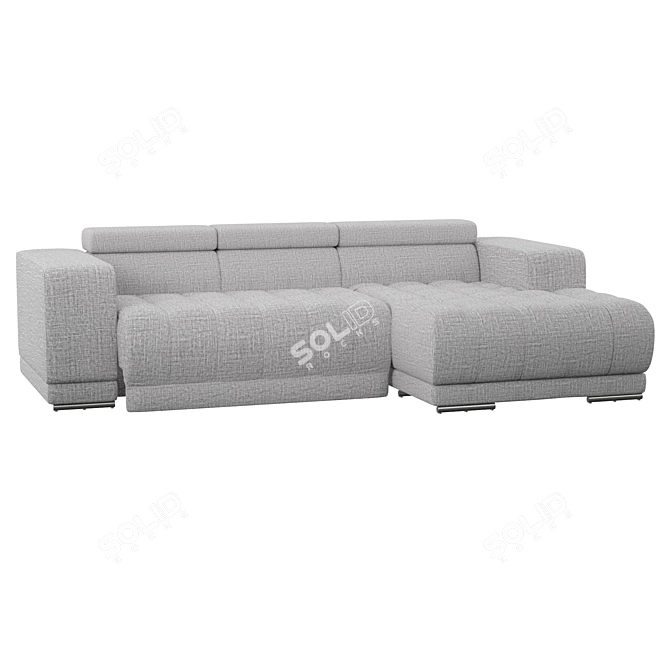 Relaxing Corner: Ecksofa Wycombe 3D model image 2