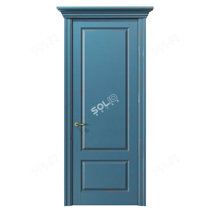 Vintage Elegance: AstroDoors 2 3D model image 1