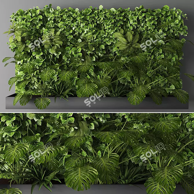 EcoVerta Vertical Garden Kit 3D model image 1