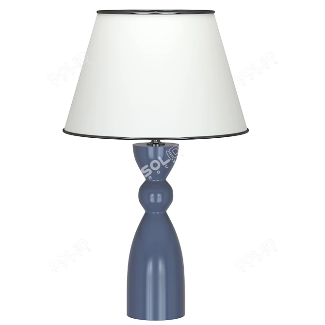 Elegant Annette Table Lamp 3D model image 1