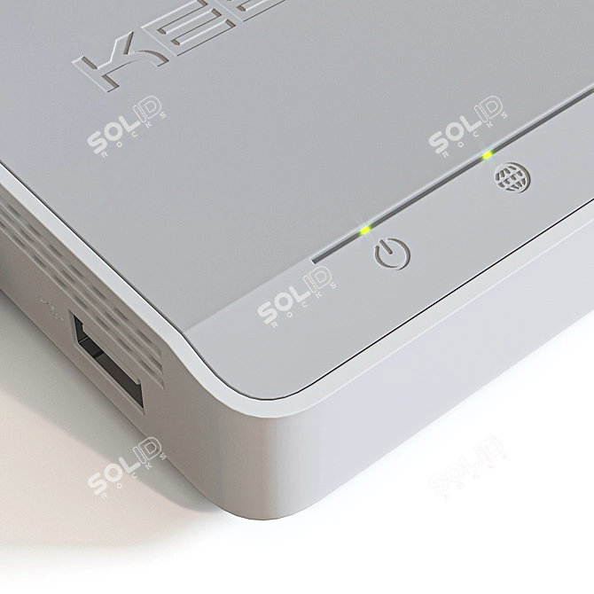 Keenetic 4G Wi-Fi Router: Compact and Powerful 3D model image 6