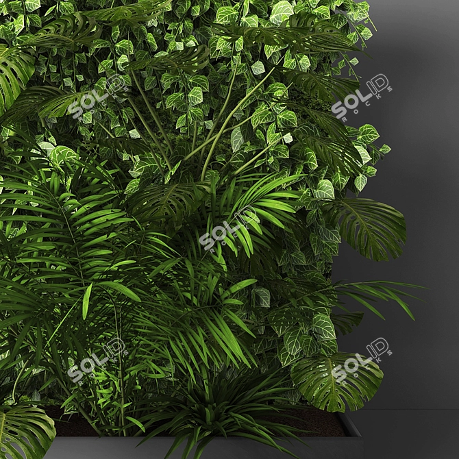 GreenWall 013 | Vertical Garden Solution 3D model image 3