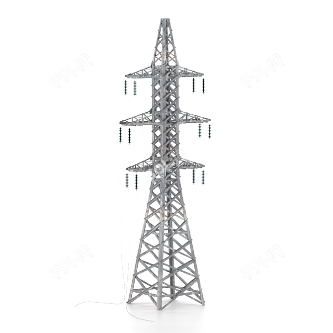 Wire Tensioning Structure 3D model image 1