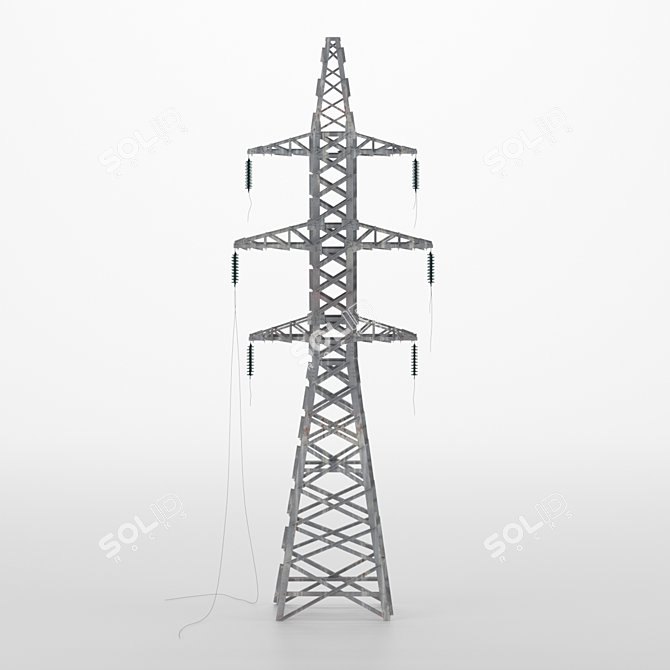 Wire Tensioning Structure 3D model image 2