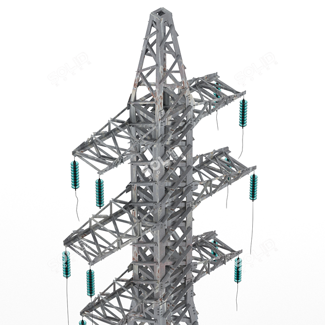 Wire Tensioning Structure 3D model image 3