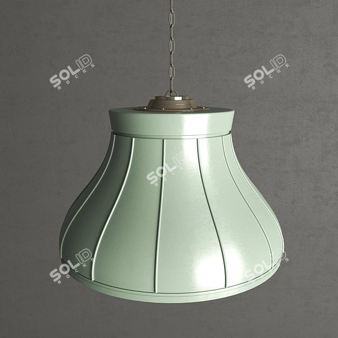 Elegant Glow Lamp 3D model image 1