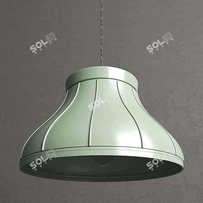 Elegant Glow Lamp 3D model image 2