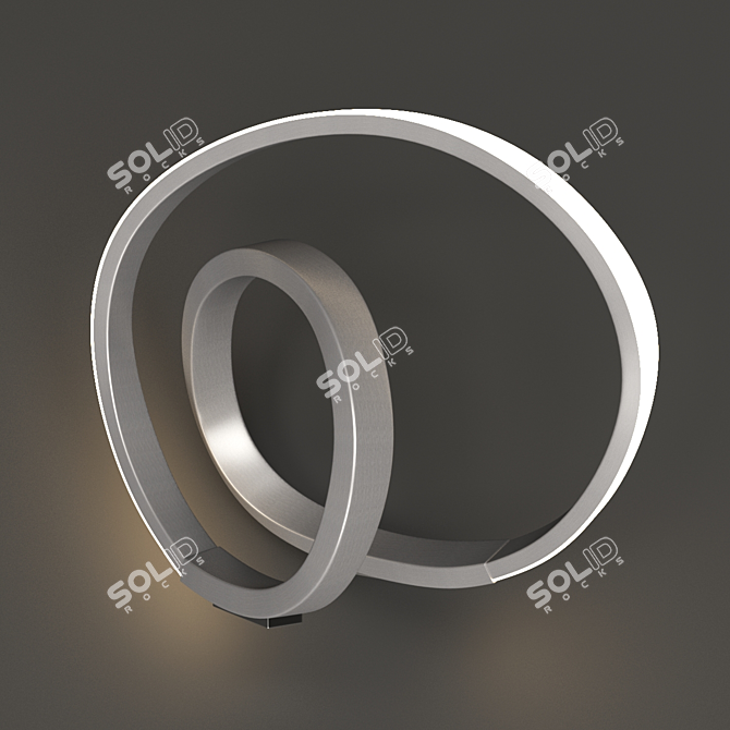 Infinity OM LED Table Lamp 3D model image 1
