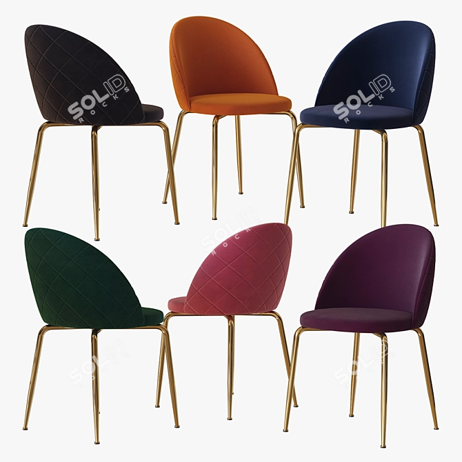 Heather Chair: Cult Furniture 3D model image 1