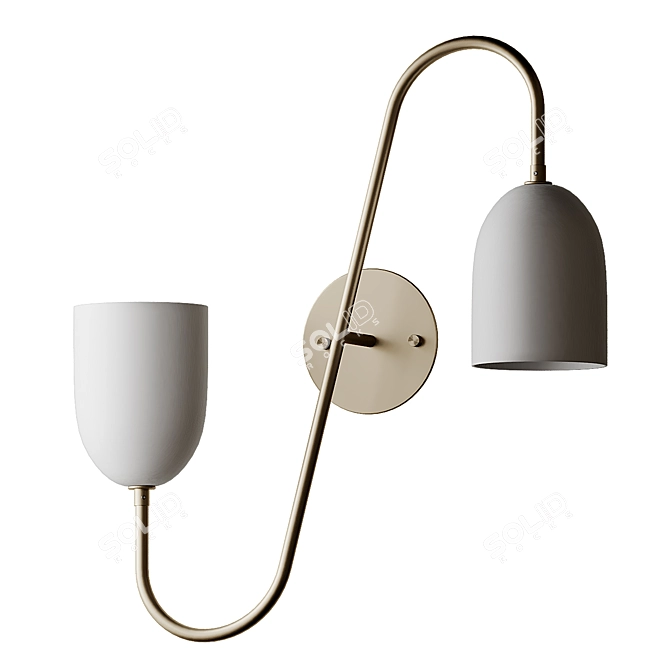 Arredoluce Vintage Wall Sconces 3D model image 5