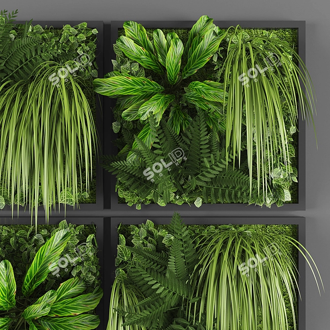 Versatile Vertical 016 Garden 3D model image 2