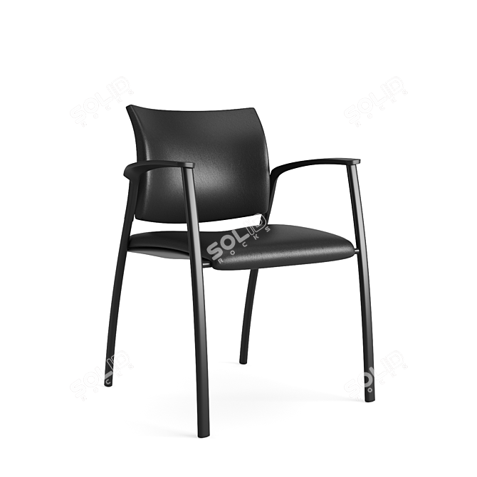 Elevate your space with the Sitara Chair 3D model image 2