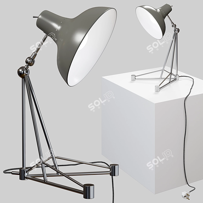 Modern Table Lamp with Unique Design 3D model image 2