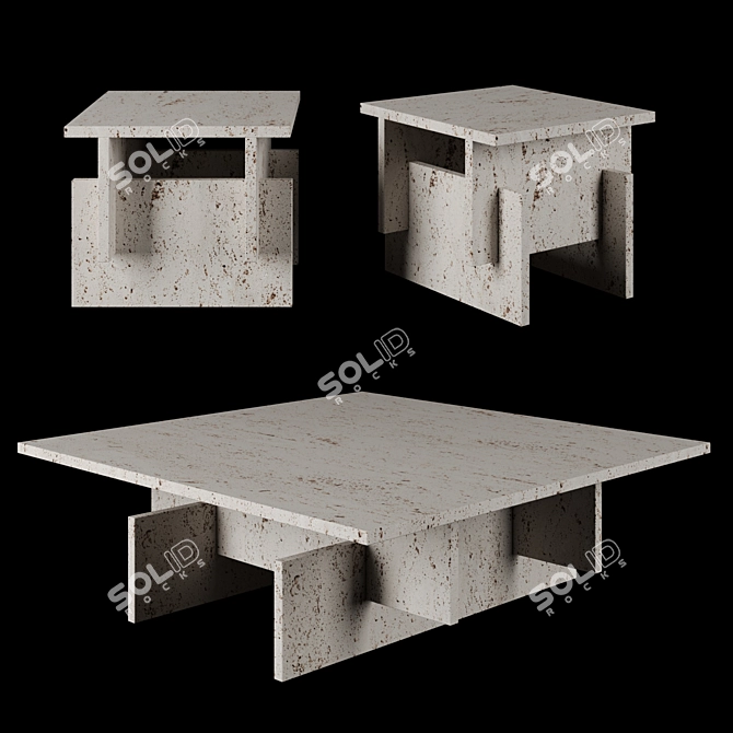 Versatile Fit Tables - Big & Small Sizes 3D model image 1